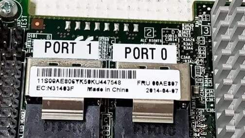 IBM M5110 8 Port 6Gb Raid Controller 00AE807 / 90Y4449 / 81Y4481 No Battery HH - Image 2