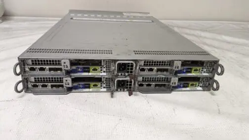 Supermicro 2U CSE-827B 4x Node X10DRT-B+ 8x E5-2680 v4 1TB Ram 12x Trays - Image 2