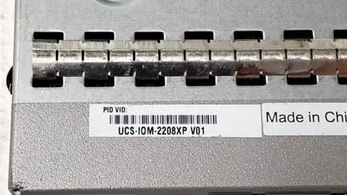 Cisco 8 Port 10Gb Fabric Extender Module UCS-IOM-2208XP / No SFPs - Image 4