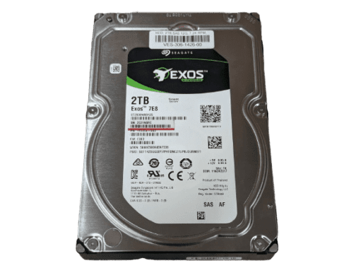 Seagate 2TB EXOS 7E8 Enterprise ST2000NM0135 3.5" SAS Hard Drive 1YZ204-003