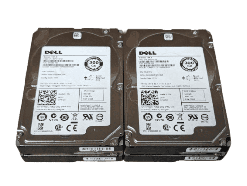 LOT OF 4 Dell 745GC 300GB 6Gbps 2.5" SAS Hard Drive ST9300605SS