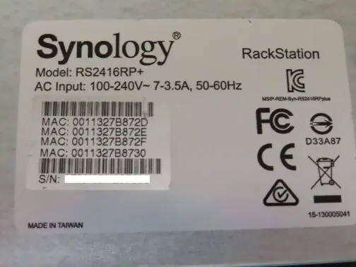 Synology RS2416RP 12x 3.5" Bay SATA NAS __Redundant PSU - Image 2