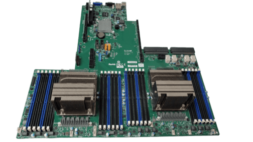 Supermicro X10DRU-i Motherboard w/ Heatsinks, TPM, RSC-R1UW-E8R Riser