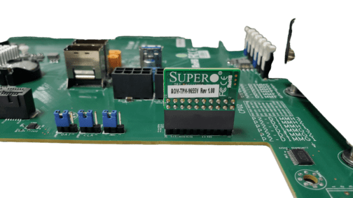 Supermicro X10DRU-i Motherboard w/ Heatsinks, TPM, RSC-R1UW-E8R Riser - Image 3