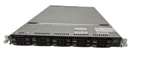 Supermicro 1U Server H11DSU-iN 2x Epyc 7351 2.4ghz 512GB S3108L 2x 800W Rails