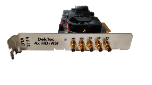 DekTec DTA-2154 Quad HD-SDI/ASI Input/Output PCIe x4 Adapter Full Height - Image 2