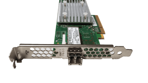 HP QLE2690-HP Single Port 16Gb HBA SN1100Q 853010-001 FH Bracket w/ SFPs - Image 2