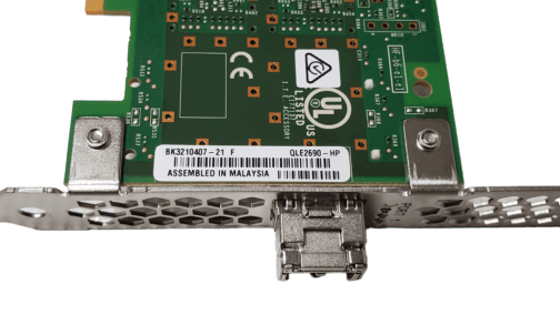 HP QLE2690-HP Single Port 16Gb HBA SN1100Q 853010-001 FH Bracket w/ SFPs - Image 4