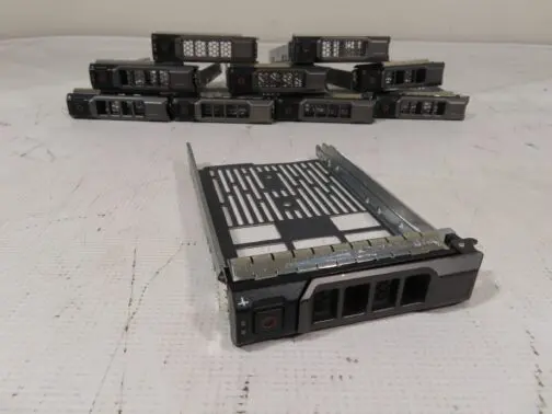 Lot of 12 3.5" Trays ___ Dell Poweredge R720xd / R730xd ___ F238F X968D 58CWC - Image 2