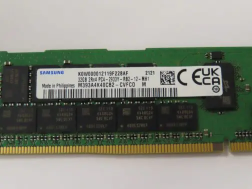 Samsung M393A4K40CB2-CVFC0 32GB 2Rx4 PC4-2933Y Memory HPE P03052-091 - Image 3