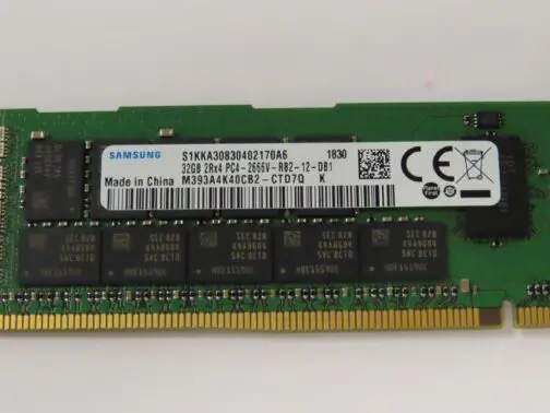 Samsung M393A4K40CB2-CTD7Q 32GB 2Rx4 PC4-2933Y Server Memory - Image 2