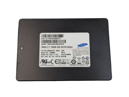 Samsung 960GB 2.5" SATA 6Gb/s MZ-7LM9600 Solid State Drive MZ7LM960HCHP-0003