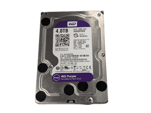 FOR PARTS Western Digital WD Purple 4TB HDD SATA lll Hard Drive WD40PURX