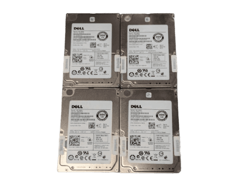 LOT OF 4 Dell 300GB 148J7 2.5" SAS 6Gb/s Server Hard Disk Drive ST9300503SS