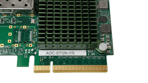 Supermicro AOC-STGN-I1S Rev 2.0 1-Port 10 Gigabit Ethernet Adapter HH Bracket - Image 4