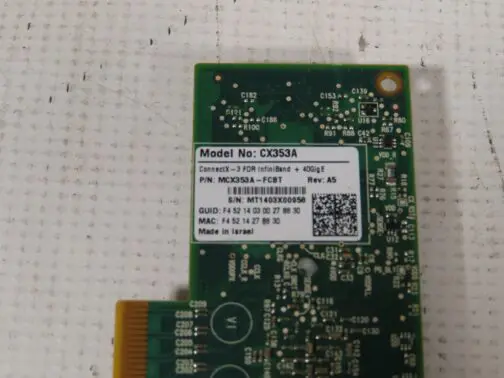 Lot of 5 __ Mellanox MCX353A-FCBT CX353A ConnectX-3 FDR 40GBE PCI-E Network Card - Image 3