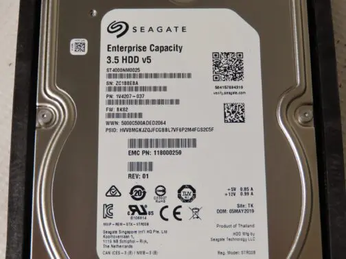 EMC KTN-STL3 15-Bay 3.5" 15x Seagate 4TB SAS with Bezel __ Open Box New - Image 4