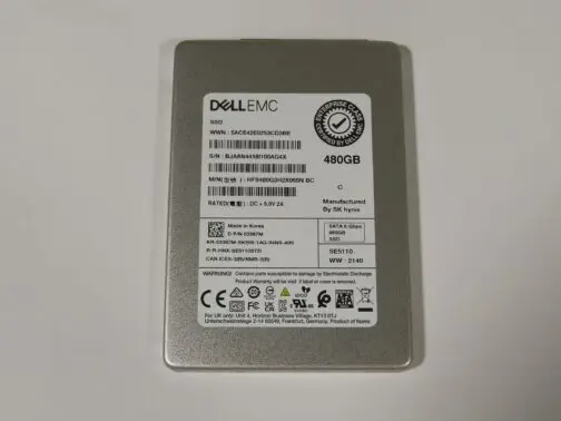 Dell/EMC 480GB SATA Solid State Drive 2.5" 6Gb/s HFS480G3H2X069N 3397M