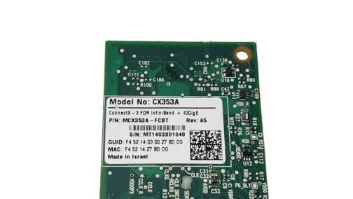 Mellanox MCX353A-FCBT CX353A ConnectX-3 40GB Network Card FH Bracket - Image 4