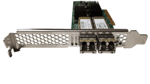 HP 546SFP+ Dual Port 10GB Network Card 779791-001 790314-001 FH Bracket w/ SFPs - Image 2