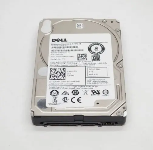 Dell 2TB 7.2K 2.5" 6Gb/s SATA Enterprise Hard Drive No Tray CK3MN