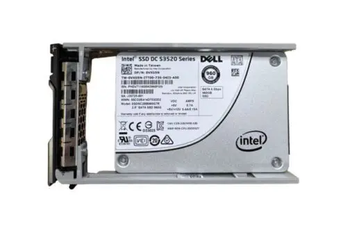 Dell / Intel DC S3520 SSDSC2BB960G7R 960GB 6G SATA 2.5" Solid State Drive VXG5N