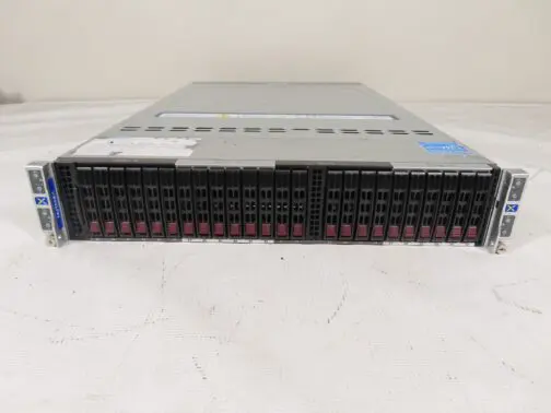 Supermicro 2U CSE-817B 24SFF 4-Node X11DPT-B 8x Gold 6132 1TB Ram 4x 240gb SSD - Image 2