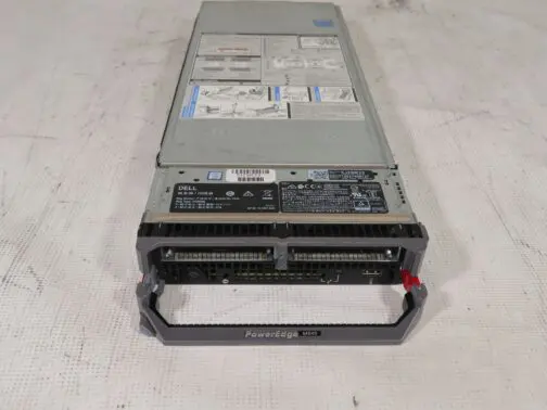 Dell PowerEdge M640 Blade Server 2x Gold 6140 2.3GHz 512GB H330 2x 240gb SSD