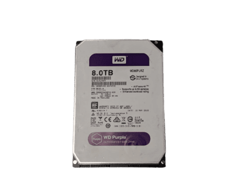 Western Digital Purple 8TB WD80PURZ SATA 6Gbps Surveillance Hard Drive