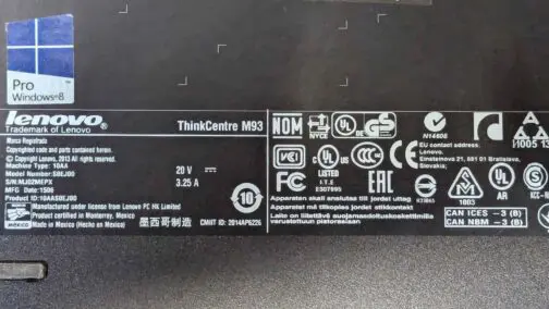 Lenovo Thinkcentre M93 MFF USFF i5-4570T 2.90ghz | 8GB | 120GB SSD | W10Pro - Image 4