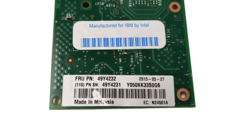 IBM I340-T2 Dual-Port 1GB Network Server Adapter 49Y4232 FH Bracket - Image 3