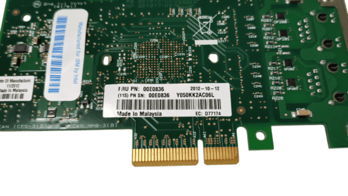 IBM Dual Port 1GB Network Adapter 00E0836 FH Bracket - Image 4