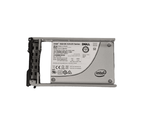 Dell Intel 480GB 64TMJ 2.5" SATA 6Gb/s SSD DC S3520 with Dell tray