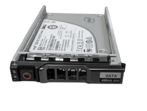 Dell Intel 480GB 64TMJ 2.5" SATA 6Gb/s SSD DC S3520 with Dell tray - Image 2