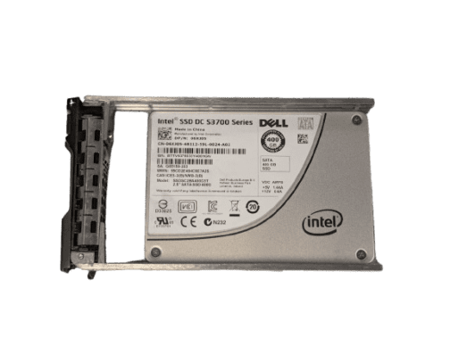 Dell Intel 400GB 6XJ05 2.5" SATA 6Gb/s SSD DC S3700 Series with Dell tray