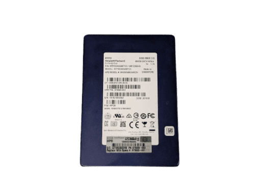 HPE 480GB 870668-002 5100 MAX 2.5" SATA 6Gb/s Solid State Drive MTFDDAK480TCC