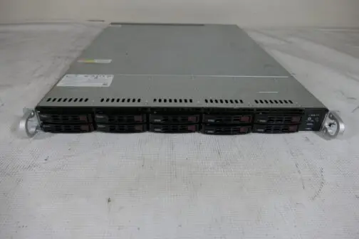 Supermicro 1U X10DRW-i 2x E5-2690 v3 2.6GHz 256gb 10x 2.5" NVME  S3108M-H8