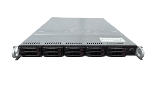 Supermicro 1U Server X9DRW-iF 2x E5-2680 v2 2.8ghz / 128gb / 10xTrays / 2x 700w