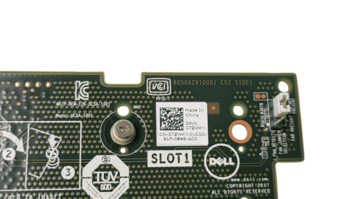 Dell BOSS-S1 Dual M.2 SSD PCIe Storage Adapter 72WKY 3JT49 61F54 HH Bracket - Image 3