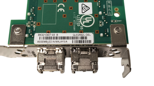 Dell QLogic QLE2692L-DEL Dual Port 16Gb HBA (With SFPs) - TCK3G - HH Bracket - Image 4