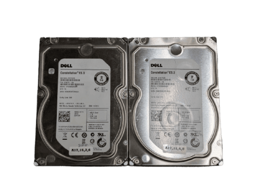 LOT OF 2 Dell Ent 2TB 1P7DP 3.5" SAS Server Hard Drive ST2000NM0023