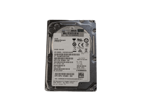 HP 600GB 876938-001 2.5" 12Gb/s SAS Server Hard Drive EG000600JWJNP