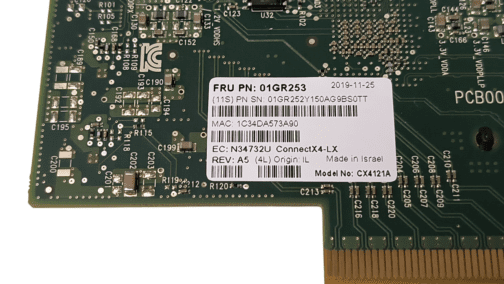 Lenovo Mellanox CX4121A ConnectX4-LX Dual Port 25GB SFP Network Adapter 01GR253 - Image 4