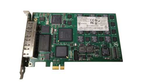 Dialogic Corp VPRIHS Quad Port Media Board 885E-VPRIHS