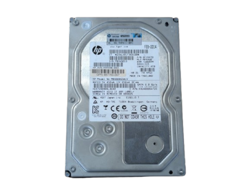 HP 4TB 695996-003 SATA Server 3.5" Hard Disk Drive MB4000GCWLV