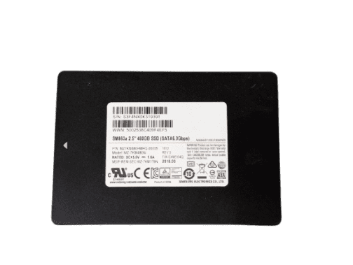 Samsung 480GB SM863a 2.5" SATA 6Gb/s Solid State Drive MZ-7KM480N