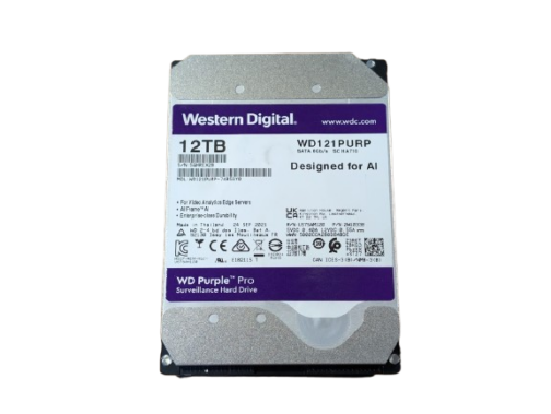 Western Digital 12TB WD121PURP WD Purple PRO 3.5" SATA 6gb/s Hard Disk Drive