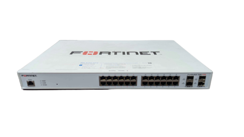 Fortinet FS-124E-POE FortiGate Switch 24 x GE RJ45 12 PORT POE 8z