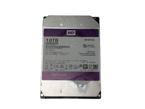 Western Digital Purple WD100PURZ 10TB SATA Surveillance Hard Drive