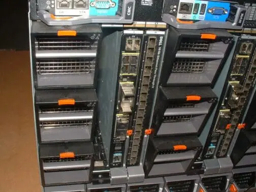 Dell Poweredge M1000E 16x M630 2x E5-2680 v3 64gb 2x Trays H730 57810-k QME2572 - Image 4